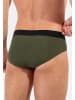 HOM Mini Slip / Unterhose Supersoft in Khaki
