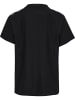 Hummel T-Shirt Hmlcima Kinder in BLACK MELANGE