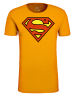 Logoshirt T-Shirt Superman Logo in orange