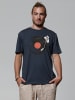 wat? Apparel T-Shirt Schallplatte in India Ink Grey