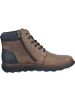 rieker Schnürstiefeletten, Winterstiefel, Ankle Boots in noce/moro/braun