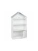 relaxdays Kinderregal in Weiß/ Grau - (B)68 x (H)115 x (T)28 cm