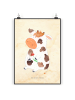 Mr. & Mrs. Panda Poster Kuh ohne Spruch in Vintage