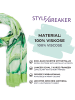 styleBREAKER Zick-Zack Schal in Lila