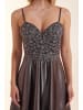 LAONA Kleid Satin Fairytale Dress in Graphite Grey