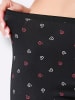 WITT WEIDEN Panty in schwarz + rot + schwarz-bedruckt