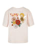 F4NT4STIC Tee Biene Maja Flower Power in pink