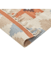 Beliani Kelim DILIJAN in Bunt/Beige/Blau - (W) 80 x (L) 150 cm