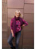 Ulla Popken Shirt in dunkel weinrot