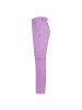 Trollkids Zipp-Off-Trekkinghose Oppland in violet sorbet/graphite