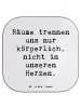 Mr. & Mrs. Panda Bierdeckel Spruch Trennung von den Eltern mit S... in Weiß