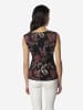 KOROSHI Damen-Tanktop bedruckt in Schwarz