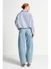 Rich & Royal Barrel Light Blue Denim Hose in Denim Blue
