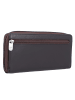 Esquire New Silk Geldbörse Leder 19 cm braun