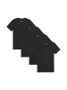 DANISH ENDURANCE T-Shirt Basic V-Neck in schwarz