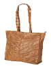 curuba Vintage-Shopper Jelke in cognac