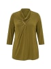 Ulla Popken Shirt in oliv