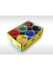 ÖkoNorm Fingerfarbenset Classic, rot/gelb/grün/blau/braun/schwarz - ab 18 Monaten