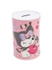 COFI 1453 Hello Kitty Kuromi Spardose bedruckt aus Metall 15 × 10 × 10 cm in Mehrfarbig