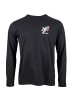 Roberto Geissini Indigo Star Crew Longsleeve Schwarz