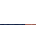 Xen Kordel "geflochten aus Microfaser blau rosévergoldet" in Blau