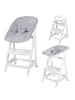 roba Treppenhochstuhl 'Born Up' Set 2in1 - 'roba Style grau' - mit Liegefunktion