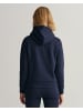 Gant Hoodie in Evening Blue