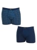Kisses and Love 2er-Set: Boxershorts in Blue