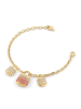 Guess Damenarmband Padlock Charms Goldfarben S