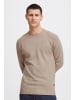 INDICODE Strickpullover IDTorin 35748MM Nachhaltiger Strickpullover mit Rundhals in Beige