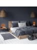 relaxdays 2 x Nachttischlampe in Kupfer - (H)33,5 x Ø 18 cm