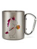 Mr. & Mrs. Panda Henkeltasse Einhorn Künstler ohne Spruch in Silber