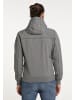 Schmuddelwedda Softshellblouson in Grau Melange AOP