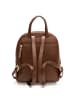 Lazarotti Bologna Leather City Rucksack Leder 31 cm in brown