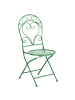 Beliani 2er-Set Klappbare Gartenmöbel ALBINIA in Grün