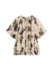 Marc O'Polo Print-Bluse loose in Light Brown