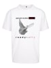 Mister Tee Mister Tee Unisex Ready to fly Oversize Tee in white