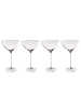Butlers Cocktailglas CLASSY HOUR 4er-Set in Durchscheinend