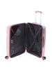 Gladiator 3800 4 Rollen Trolley 67 cm mit Dehnfalte metallic pink