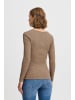 b.young Shirttop BYPOLI LS TSHIRT - 20815316 modisches Shirttop in Grau