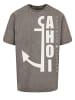 F4NT4STIC Oversize T-Shirt Ahoi Anker Knut & Jan Hamburg in Asphalt