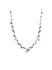 Luxenter Halskette Totez mit 18 Karat Gold-Finish – TOTEZ