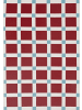 NAZARRUGS Teppich Positano in Bordeauxrot