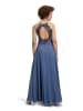 Vera Mont Abendkleid rückenfrei in Blue Stone