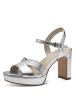 Tamaris Sandalette in silber