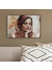 OnlyWow Leinwand Bilder Träumendes Porträt
