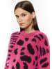 myMo Damen Strick Pullover in Pink