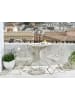 Beliani Gartentisch COGGIA  in Beige - (W) 37 x (H) 78 x (L) 80 cm