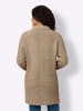 Heine Longstrickjacke in beige-meliert
