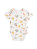 SlumberOrganix Bio Baby-Body kurzarm in Orange